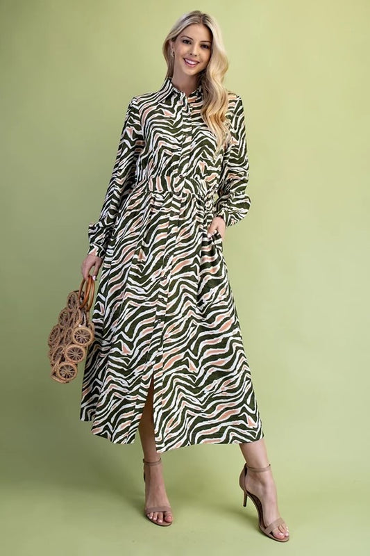 Living On The Wild Side Maxi Dress