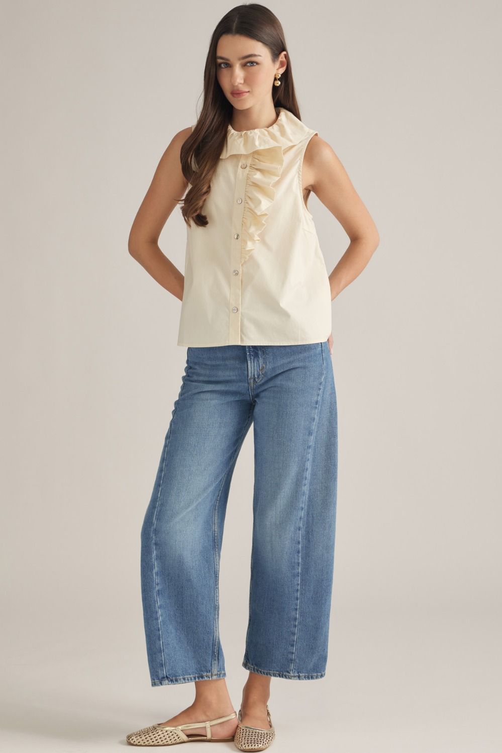 Into The Night Top Cream