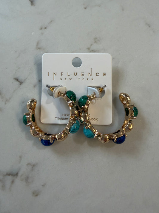 Hues of Blues Earrings