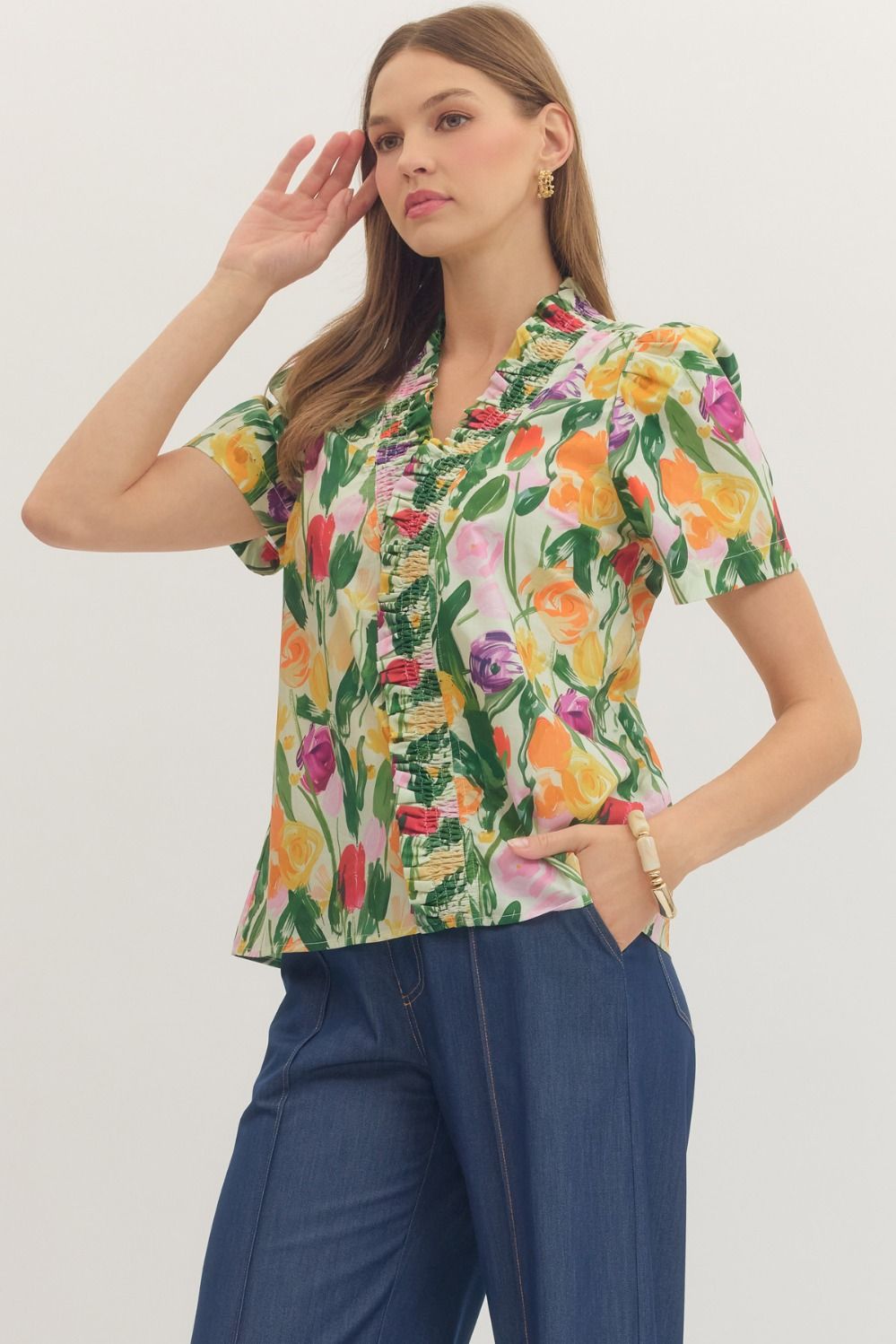 Watch Me Bloom Top