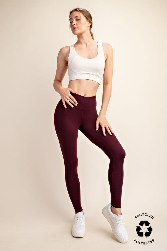 Let’s Get Fit Leggings Cassis