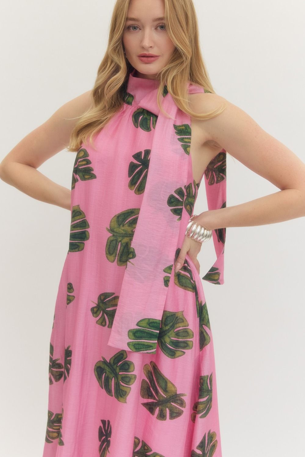 The Sand Bar Maxi Dress 2.0 Pink