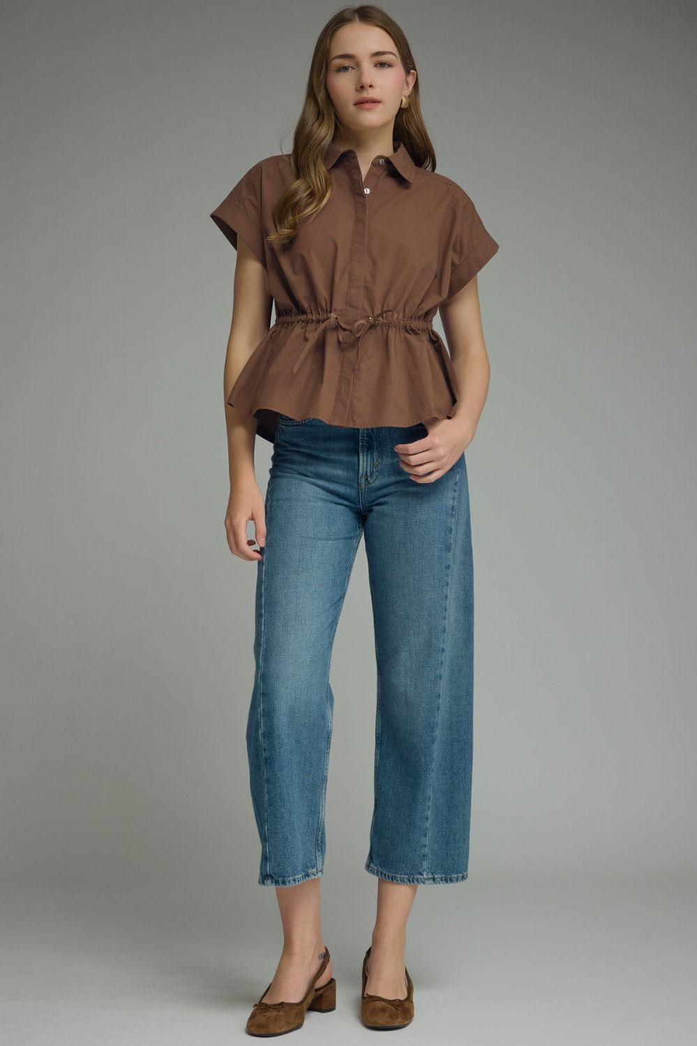 White Willow Top Brown