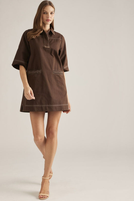 Brown Sugar Babe Dress