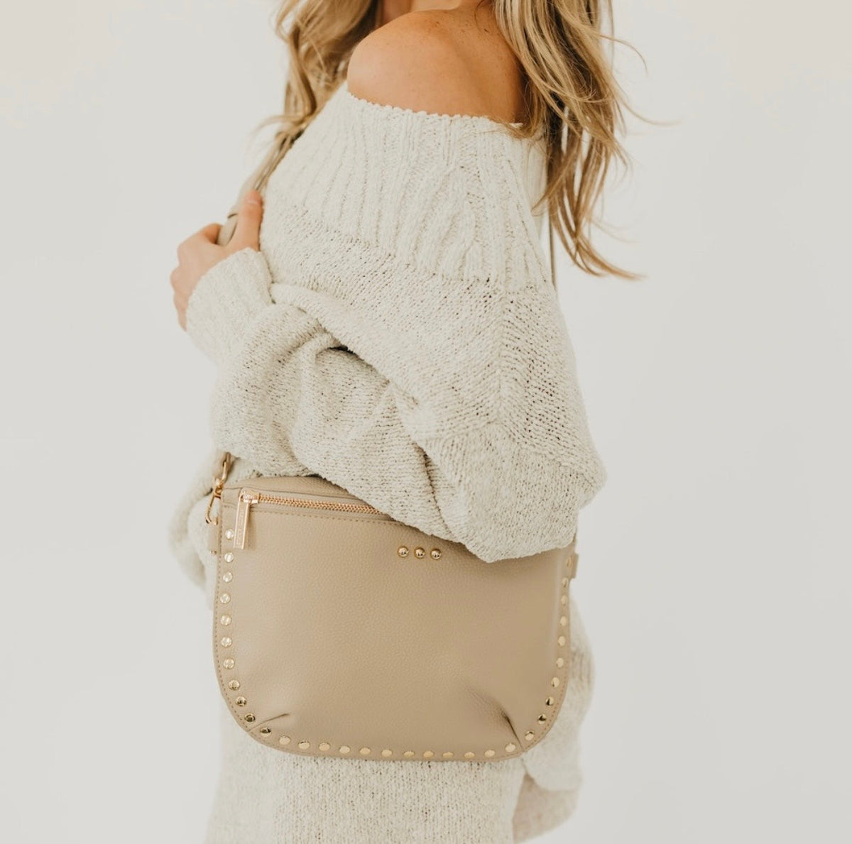 Pretty Simple Sabrina Studded Bum Bag