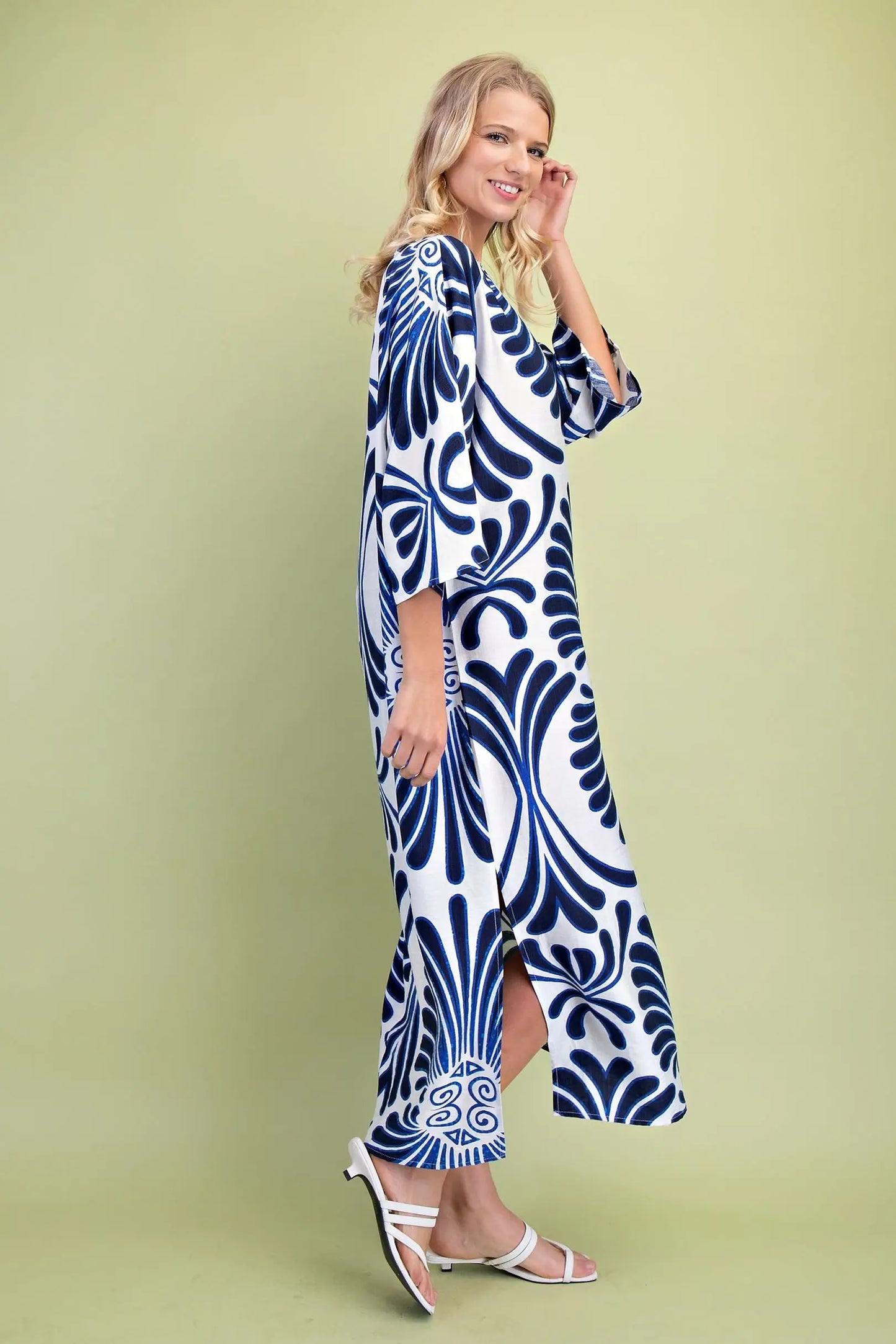 The Getaway Dress Blue