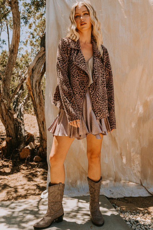 Wild And Free Faux Suede Jacket