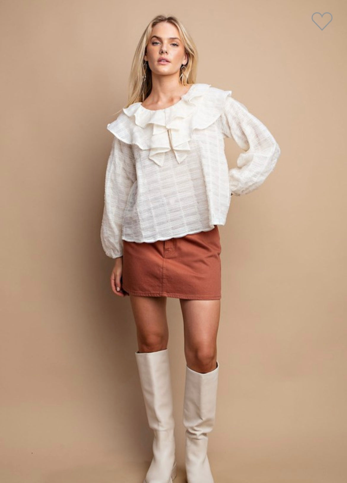 All About The Ruffles Top
