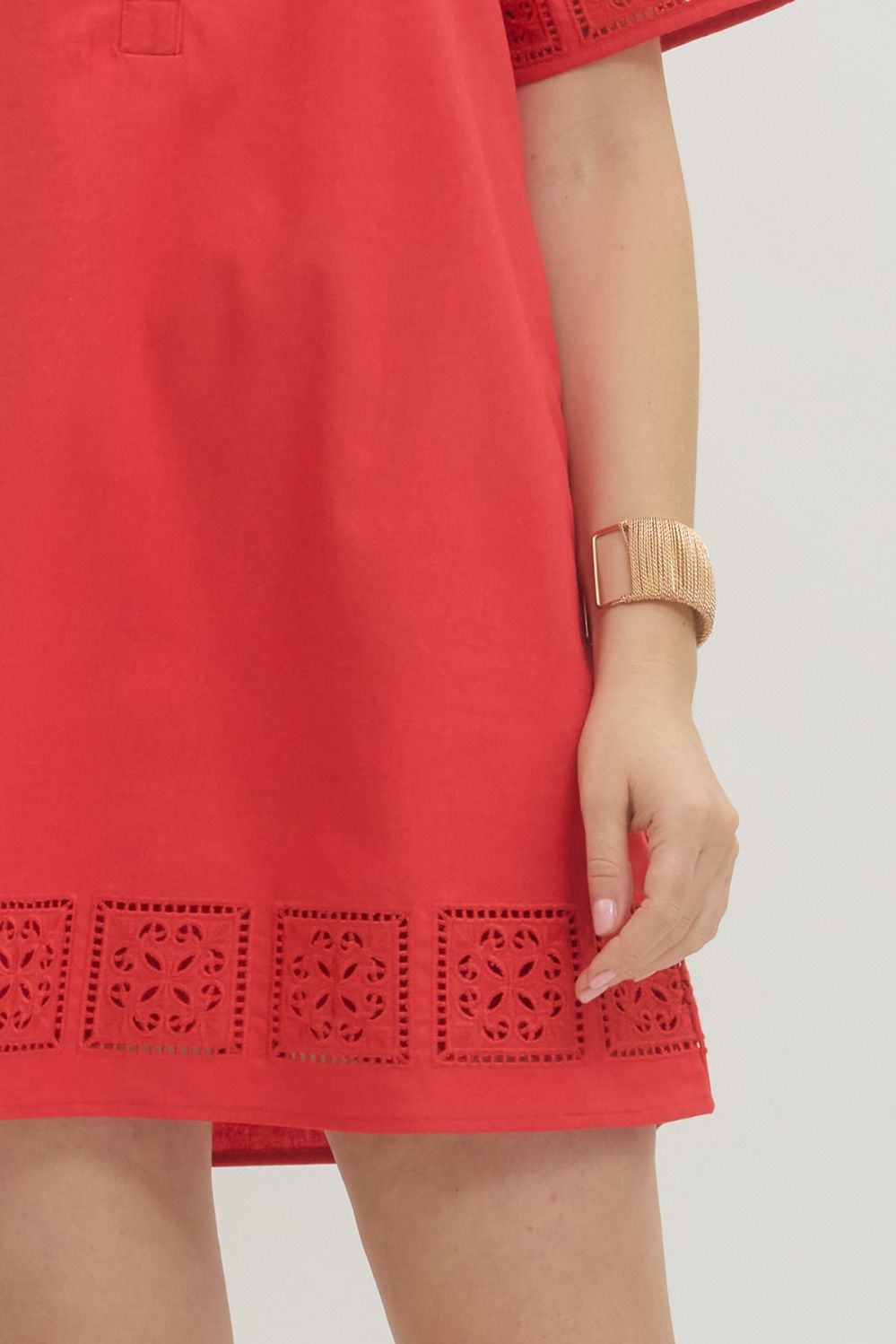 Just Right Dress Red