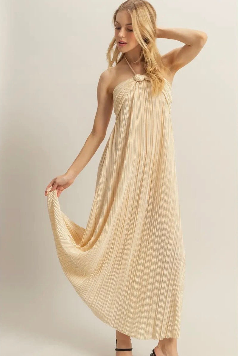 Champagne Supernova Dress Gold