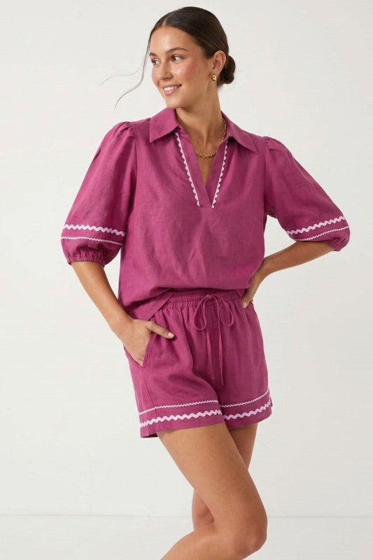 Toes In The Sand Set Magenta