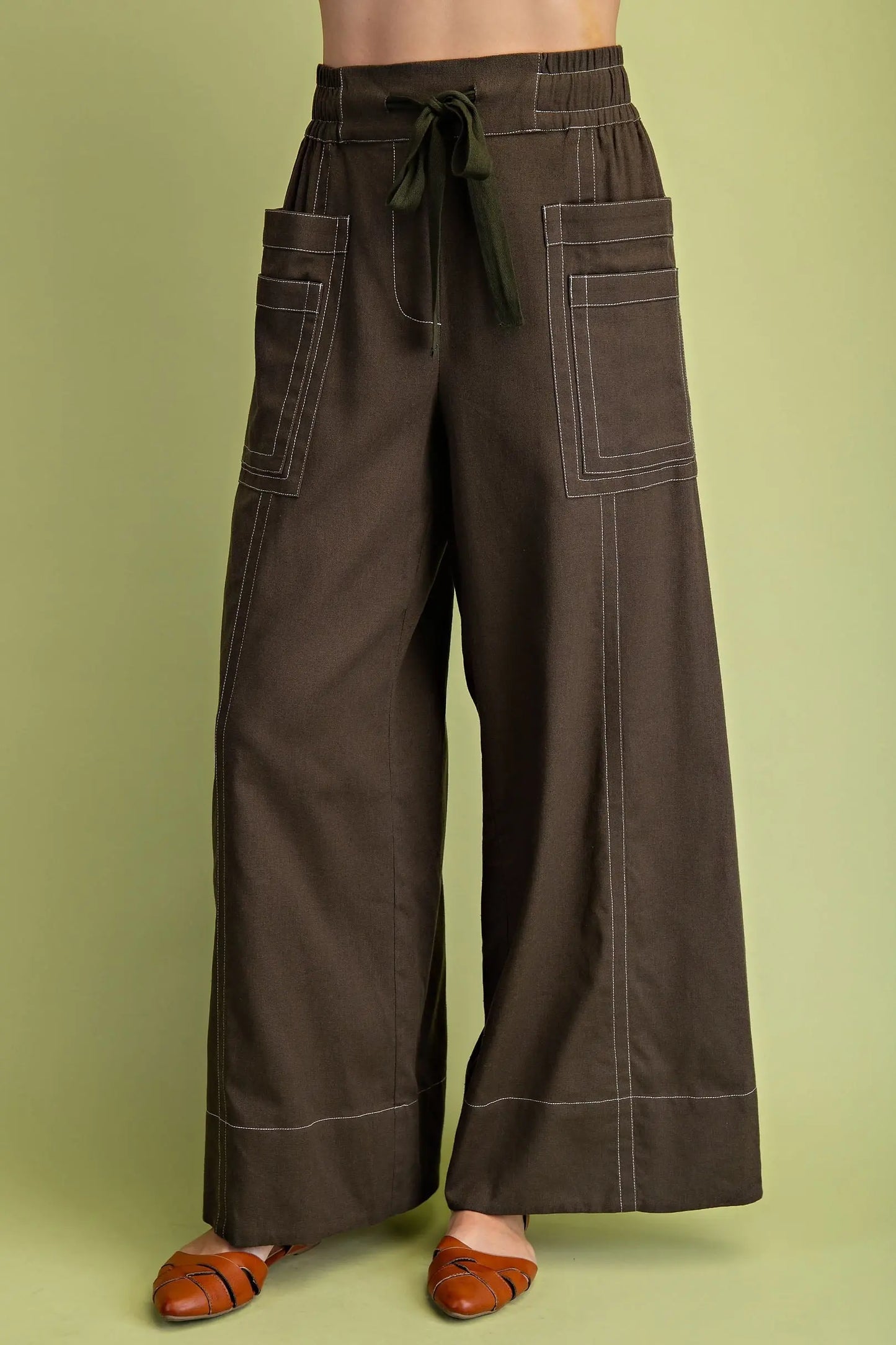Let The Good Times Roll Pants Army Green