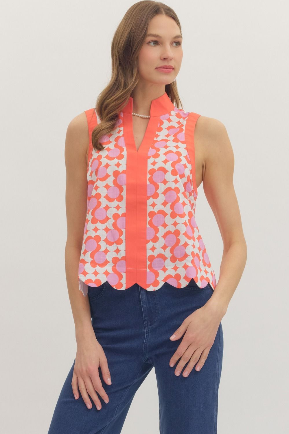 Coral Crush Top