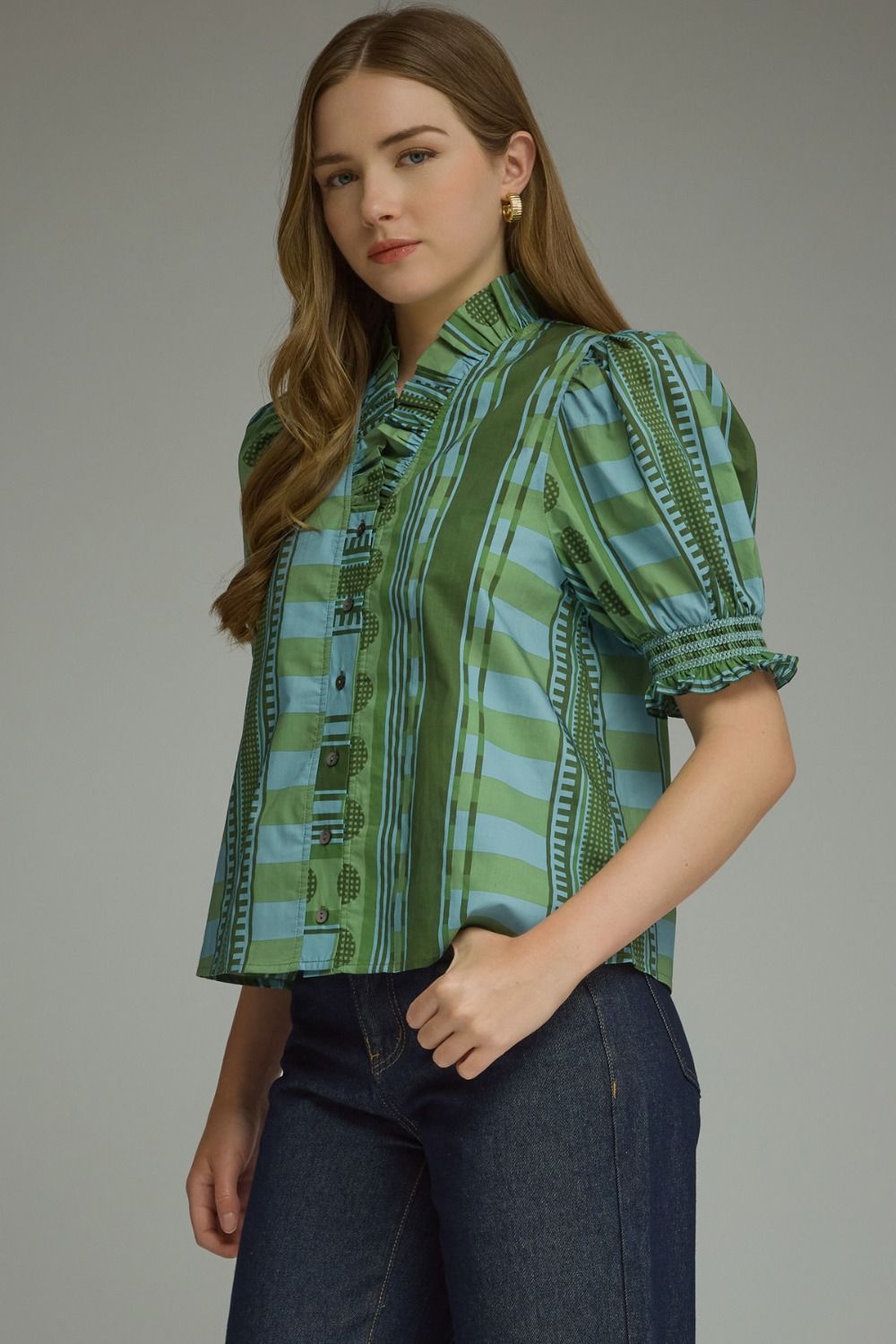 All The Fun Top Blue Mix