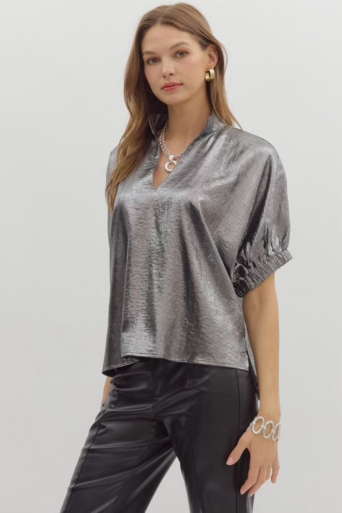 Gold Rush Top Silver