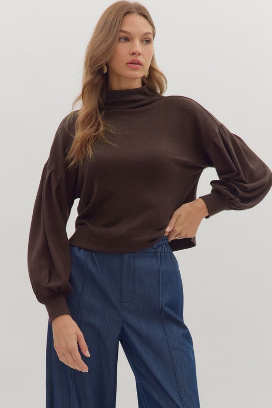 Espresso Martini Top 2.0 Long Sleeve