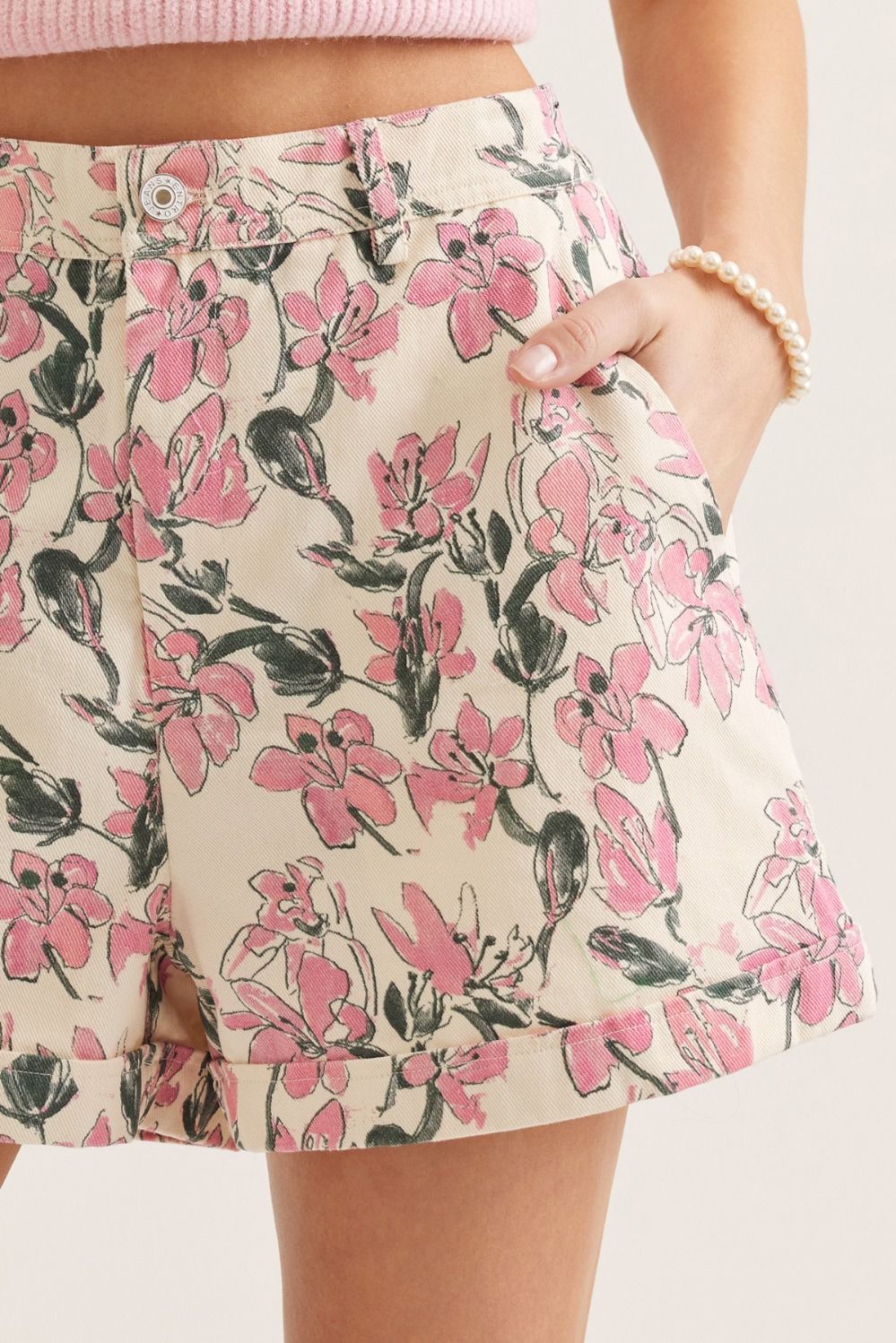 In Your Dreams Shorts Ecru