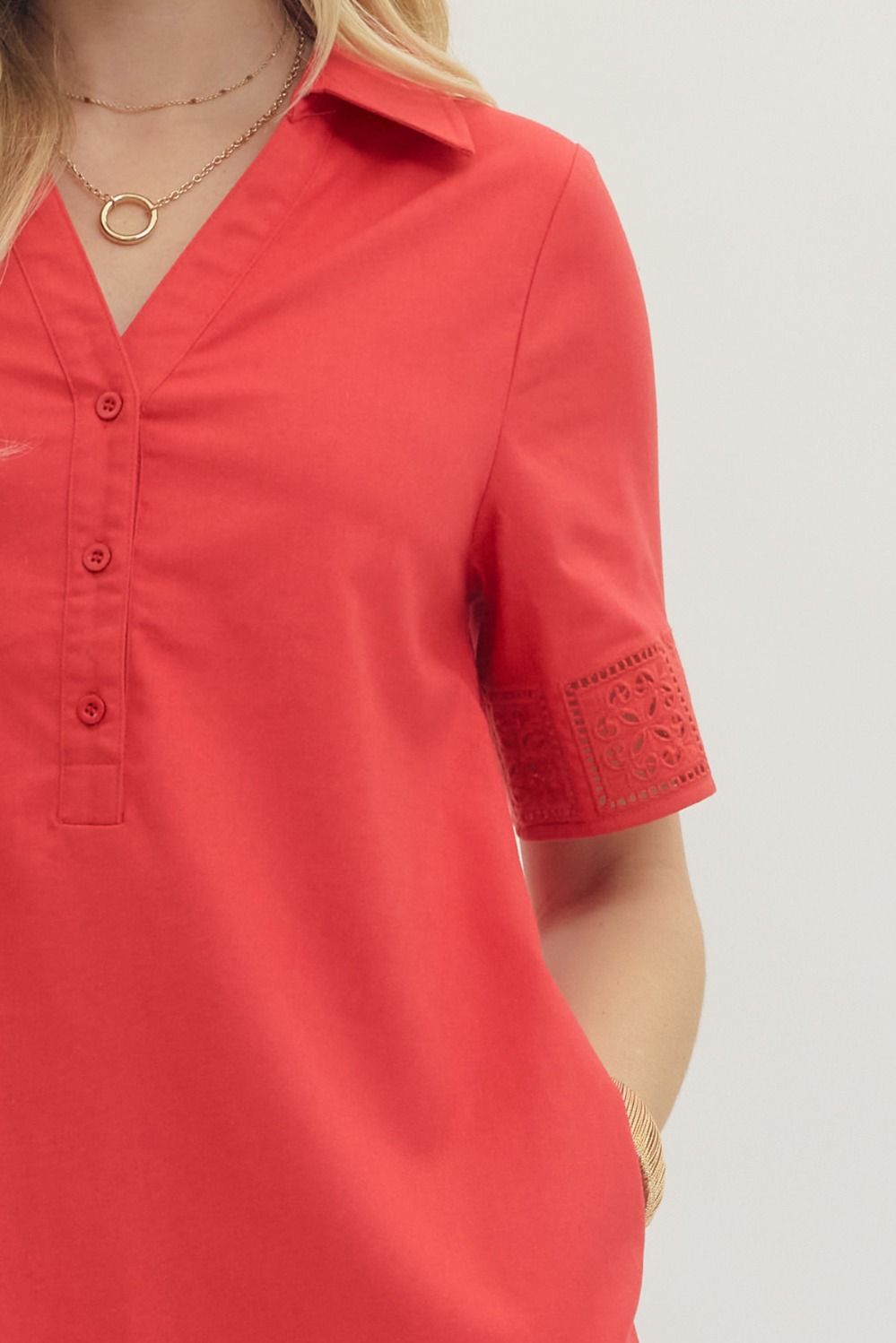 Just Right Dress Red