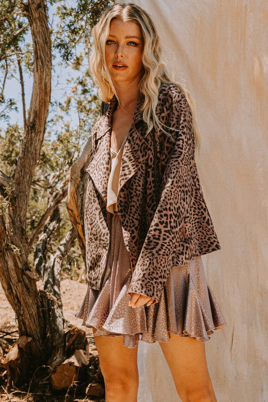 Wild And Free Faux Suede Jacket