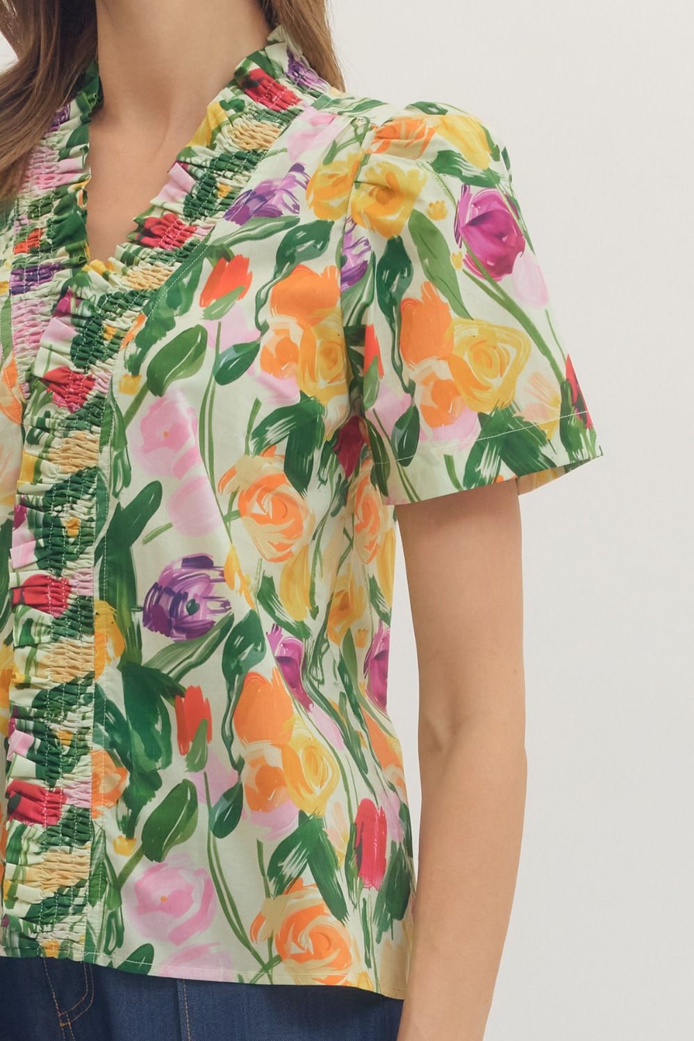 Watch Me Bloom Top