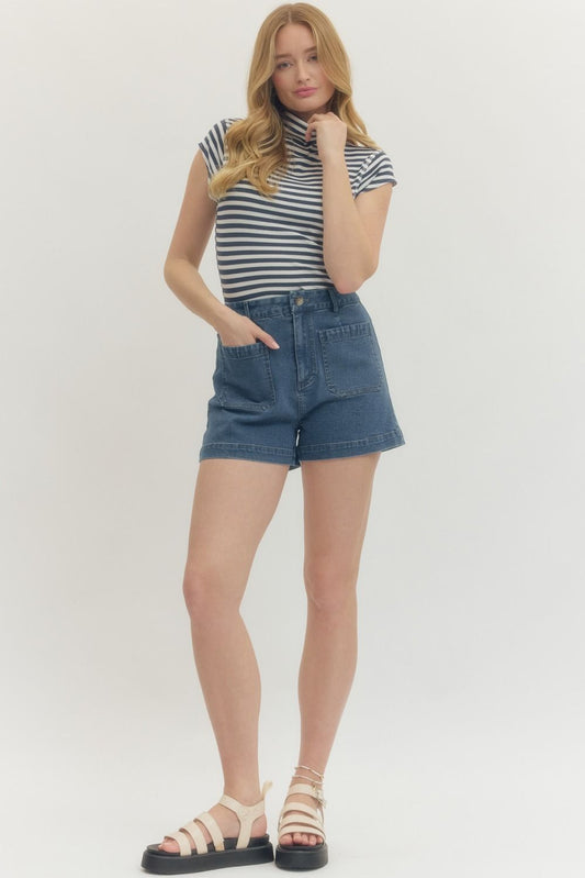 Short & Sweet Denim Shorts