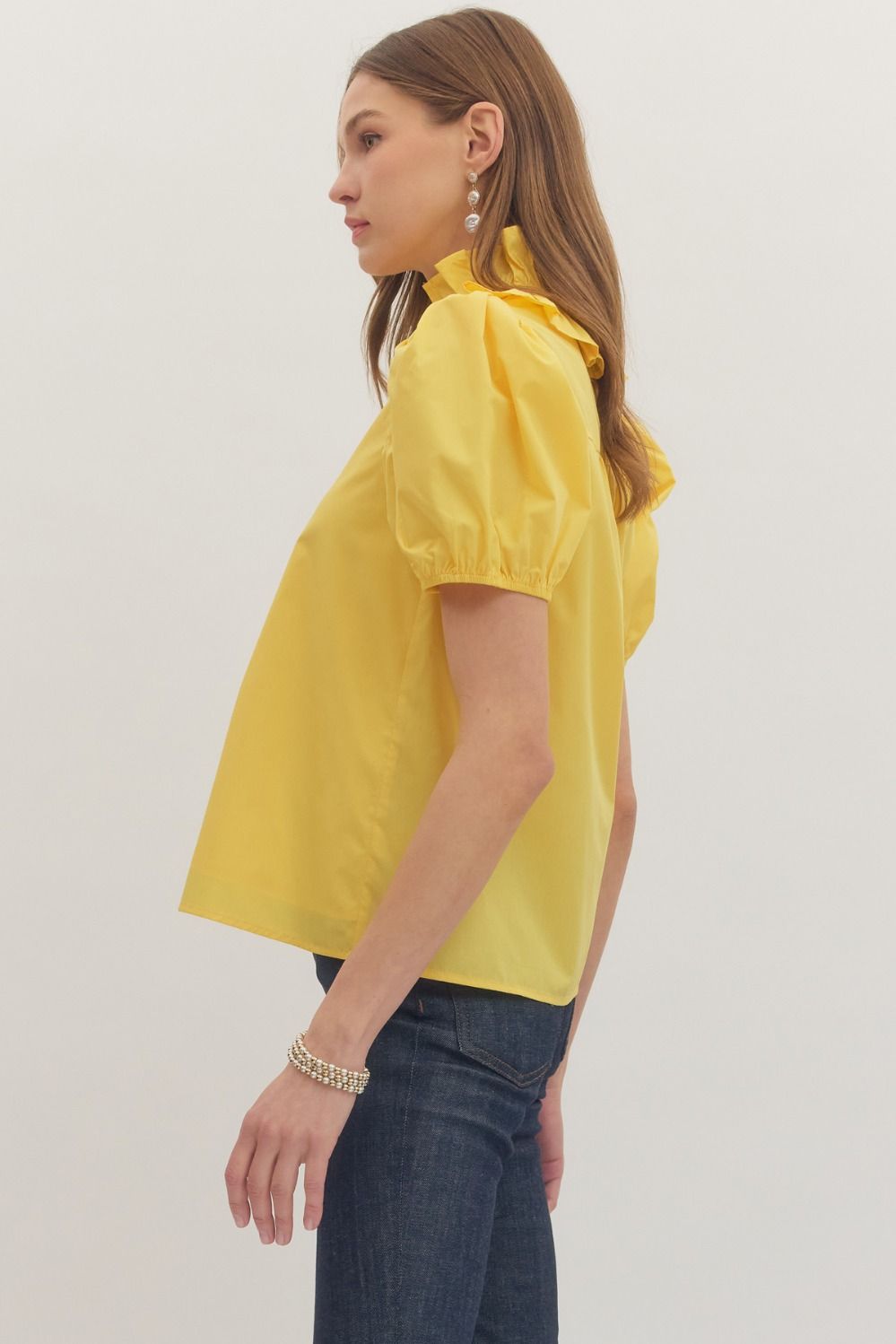 Be The Light Top Yellow