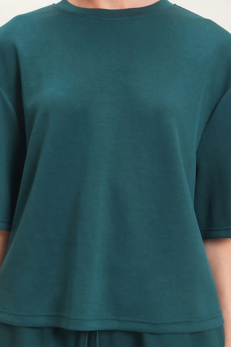 In Style Pant Set Forest Green