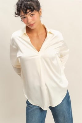 Winter Wonderland Top Cream