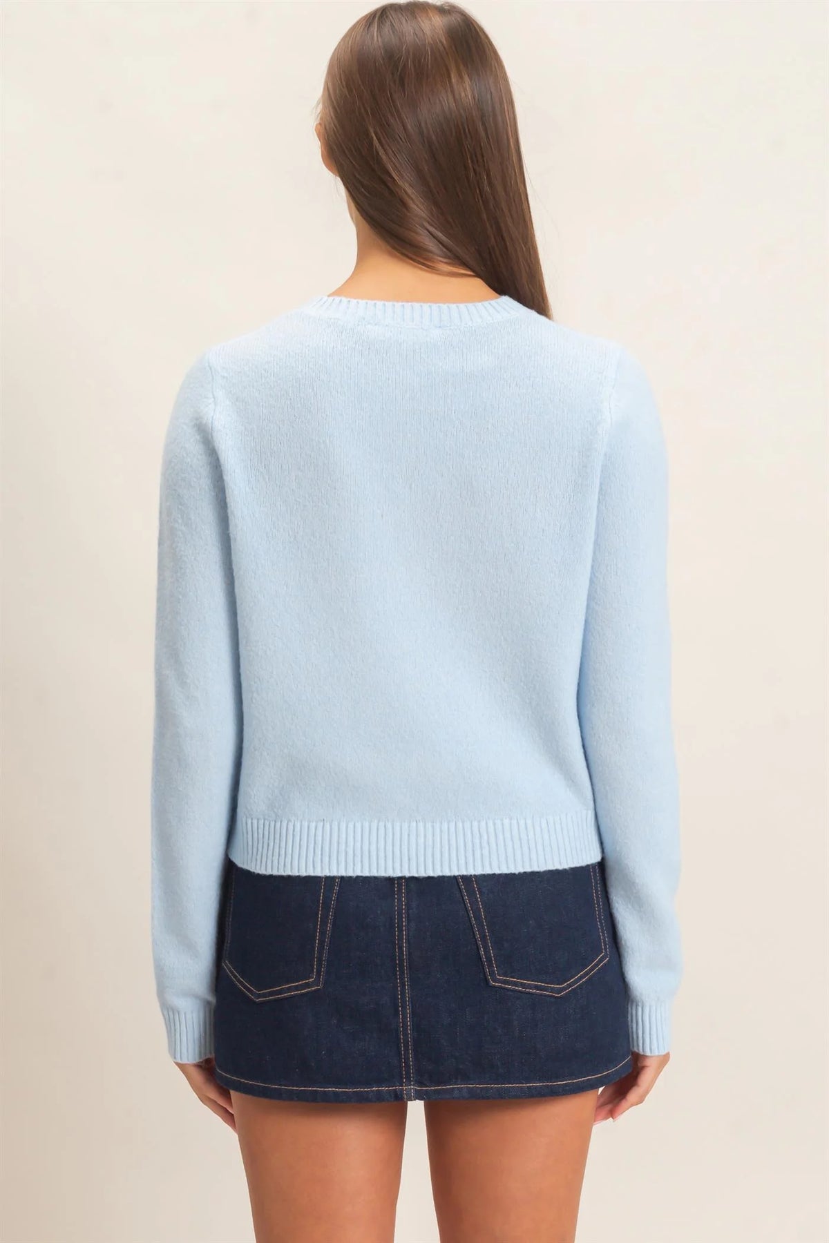 Out And About Cardigan Sky Blue