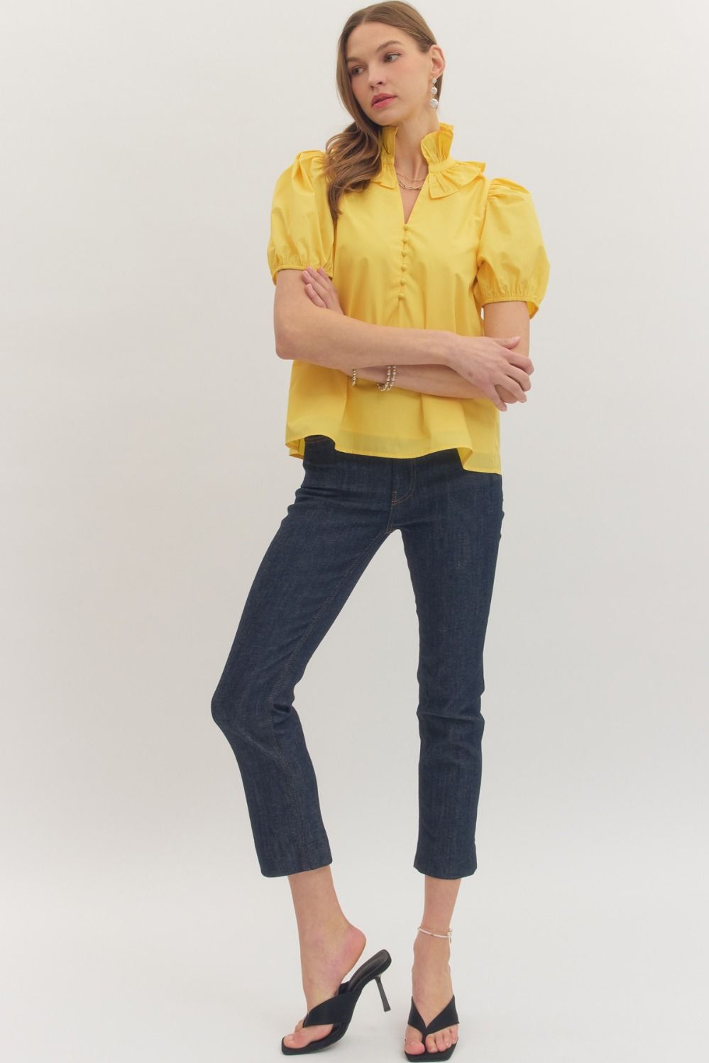 Be The Light Top Yellow