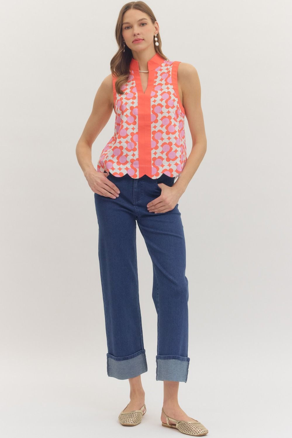 Coral Crush Top