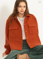 Simply Chic Jacket Clay