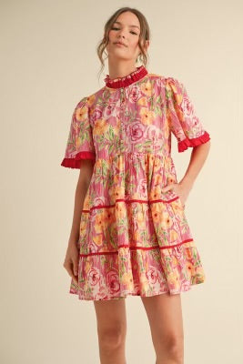 Girl Of Many Flowers Dress