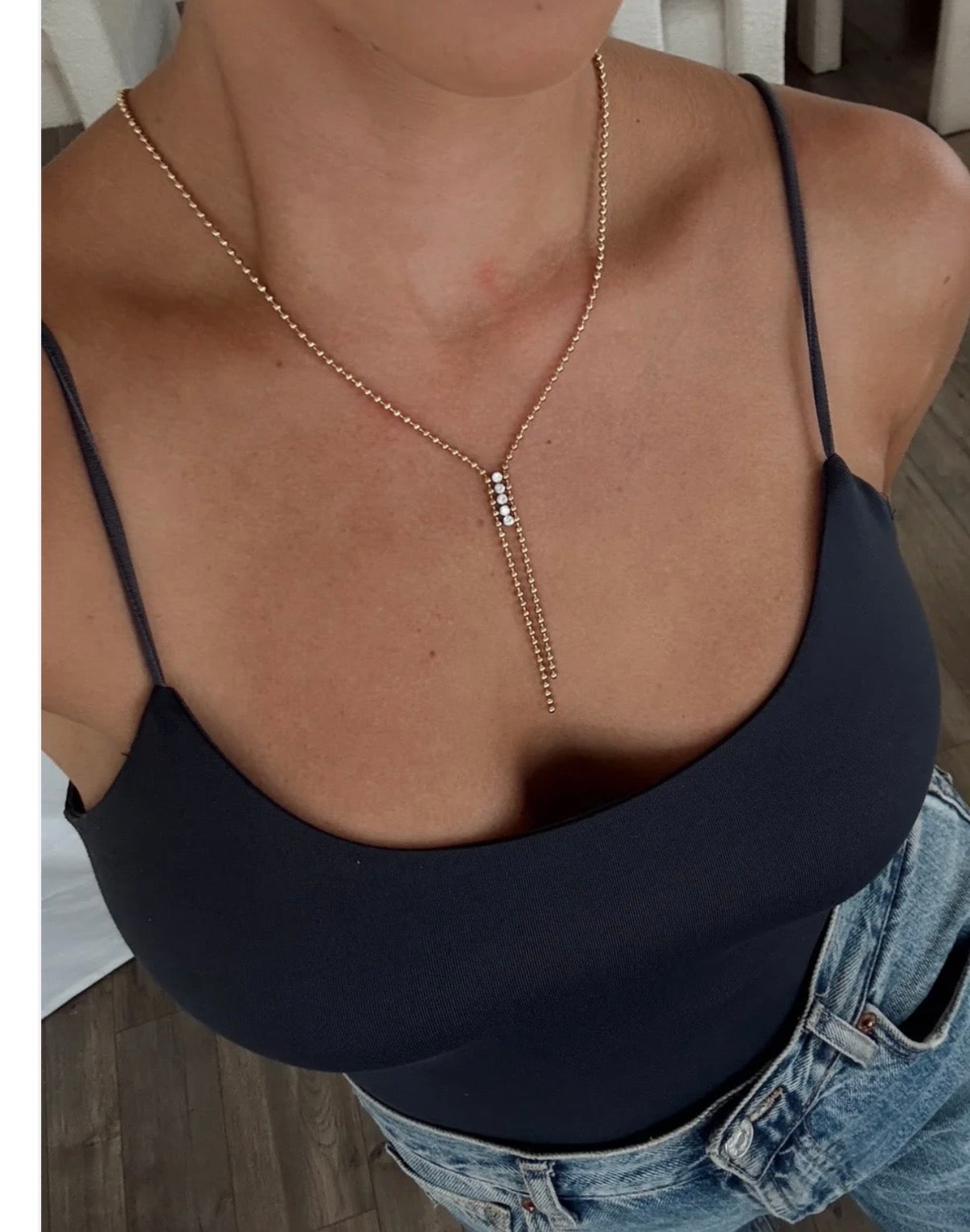 Chansuttpearls 4 Stone Hailey Necklace
