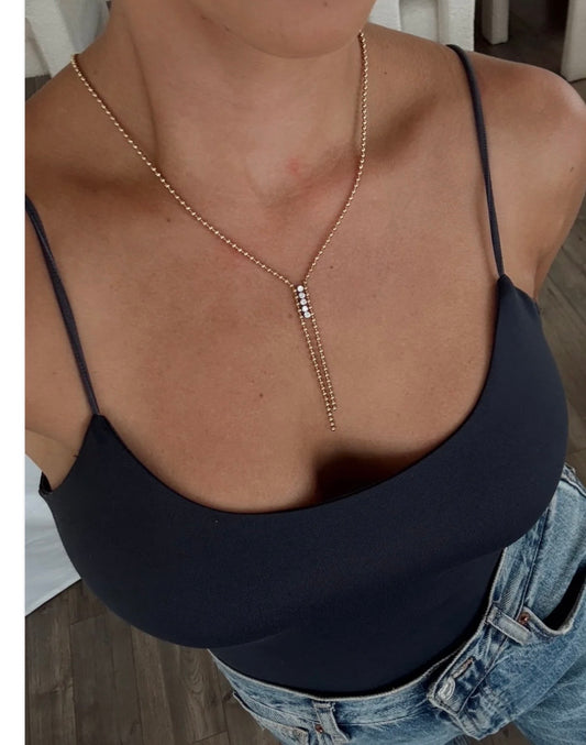 Chansuttpearls 4 Stone Hailey Necklace