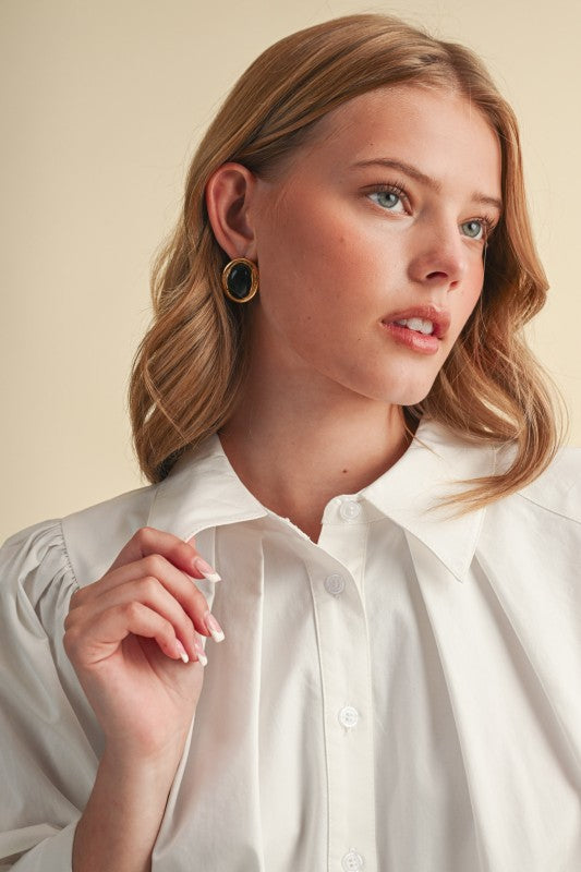 The Darling Button Up Top