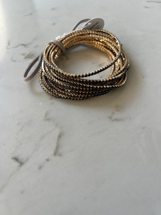 Color Me Lucky Bracelet Set Navy