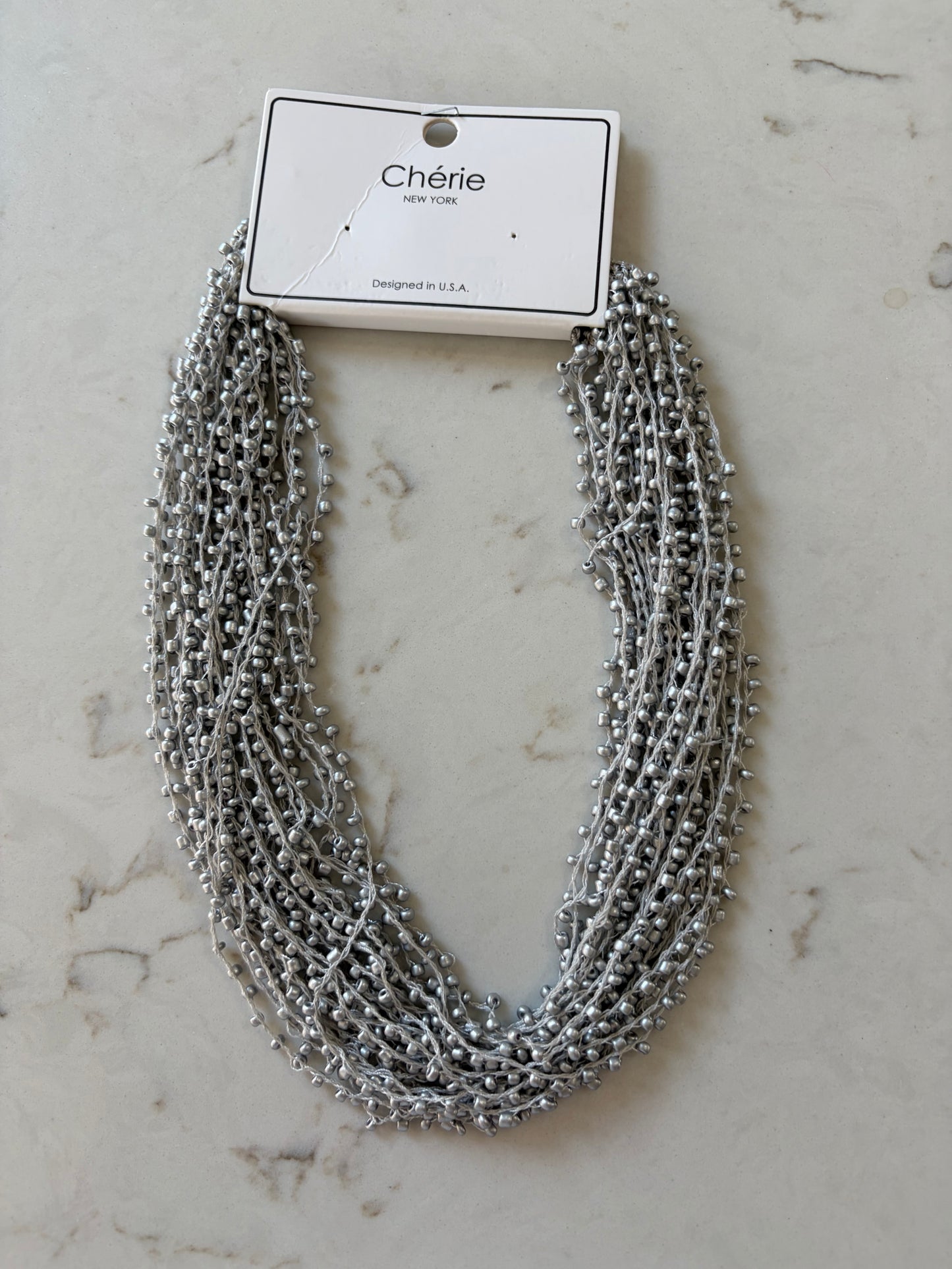 Made You Look Crochet Necklace