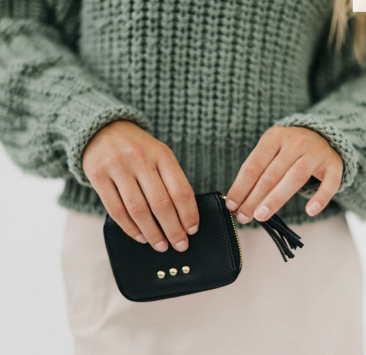 Pretty Simple Small Wallet Black