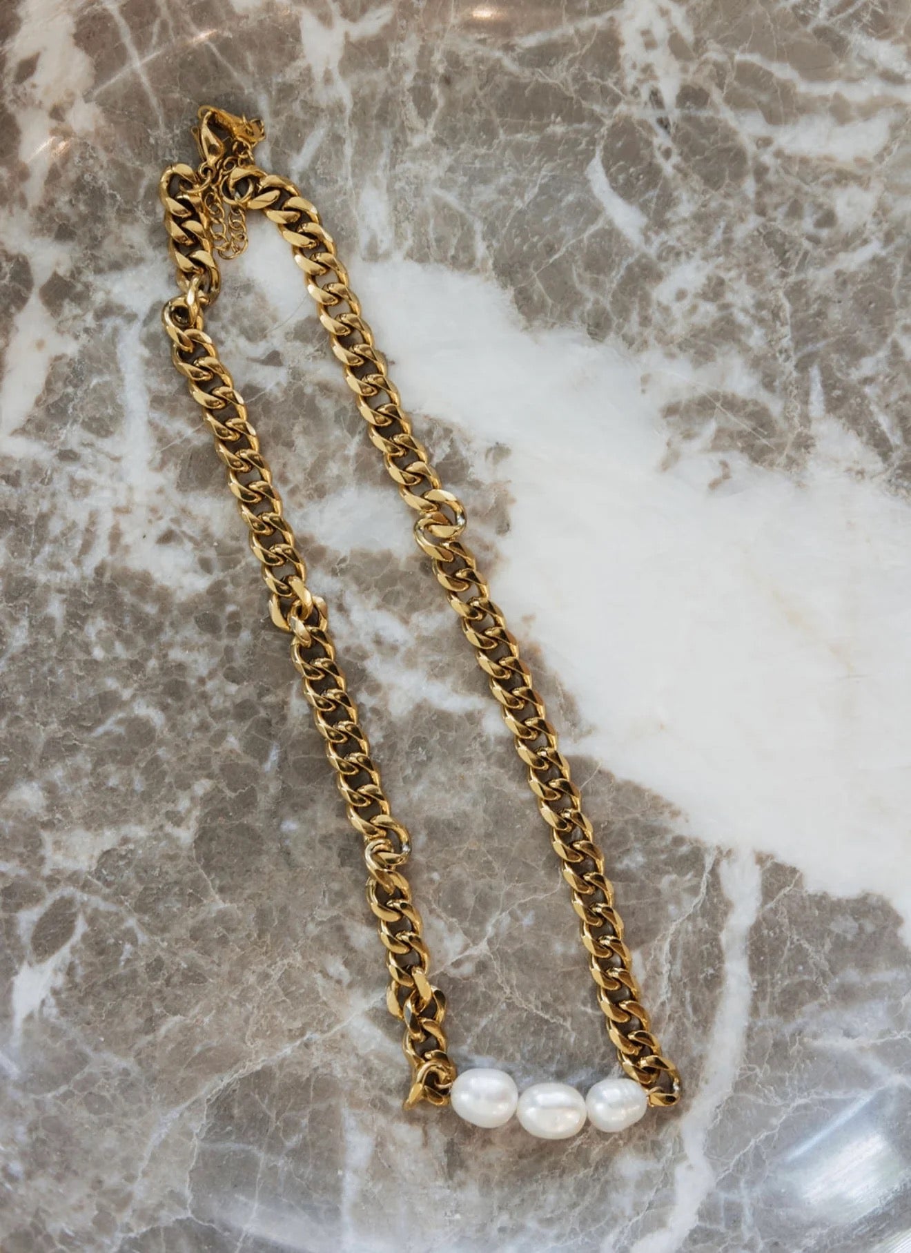 Chansuttpearls 3 Pearl Necklace