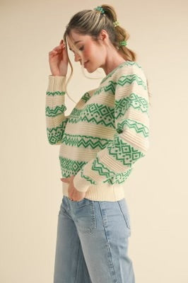 Mint Delight Sweater