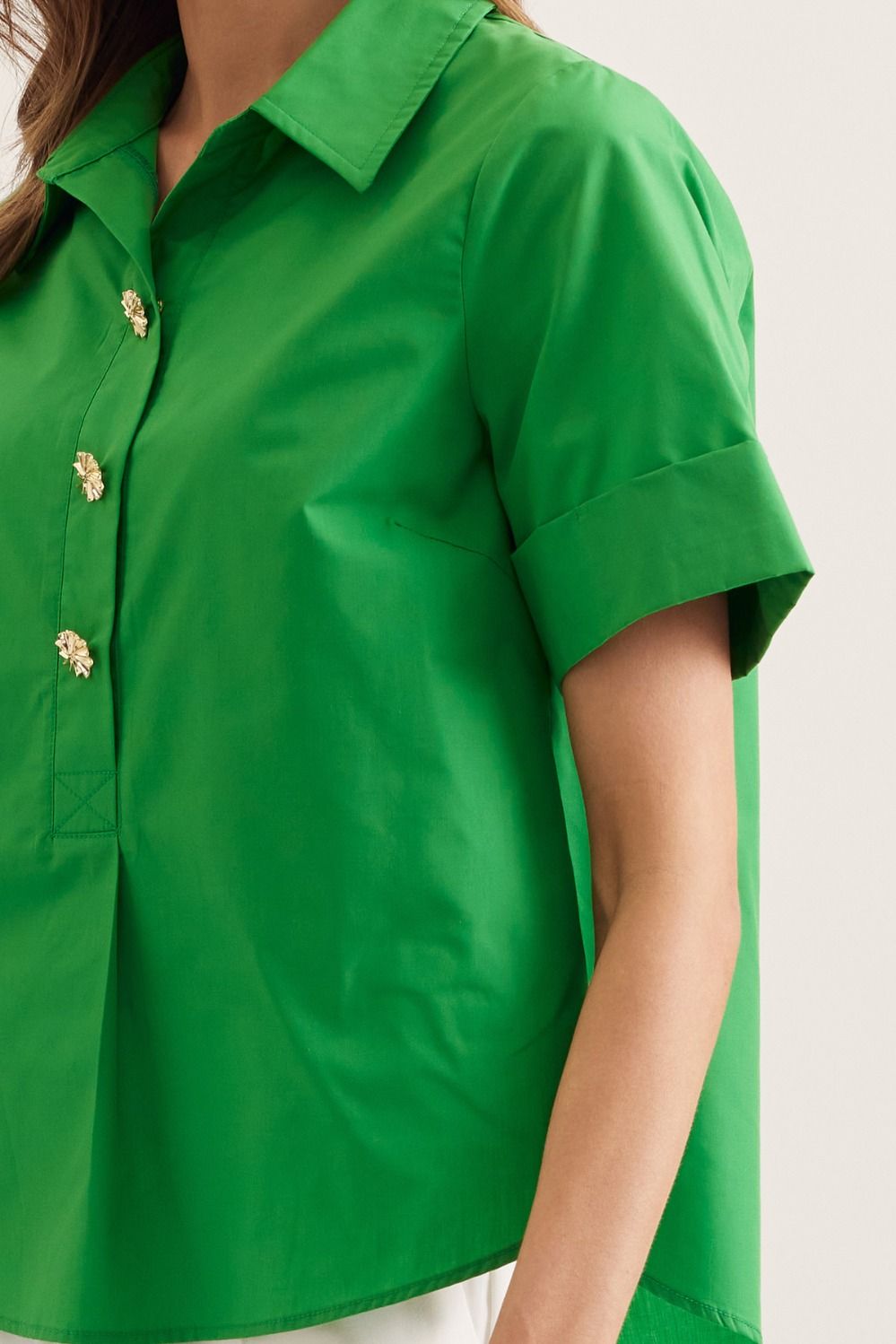 Girl Of Your Dreams Top Green