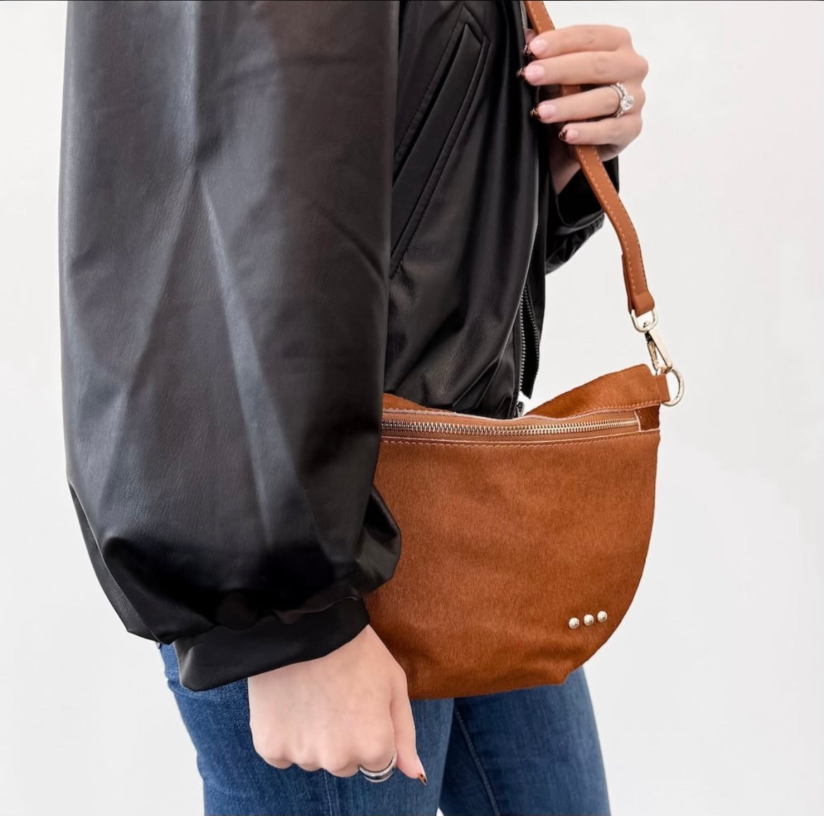 Pretty Simple Hair Hide Bum Bag Chestnut