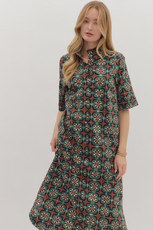 Fall Into Winter Maxi Dress