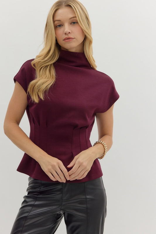 Merlot For Me Top