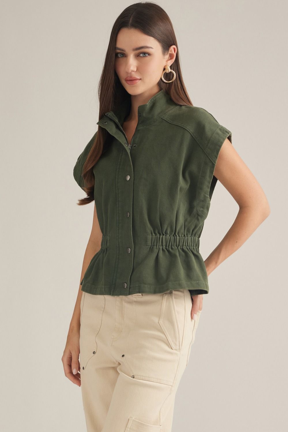 Olive You A lot Top/Jacket