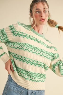 Mint Delight Sweater