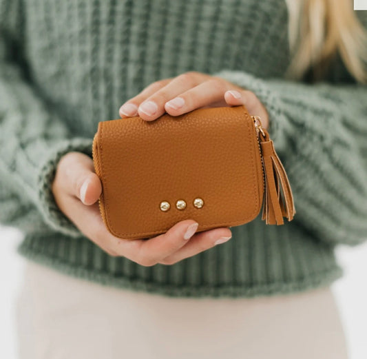 Pretty Simple Small Wallet Brown