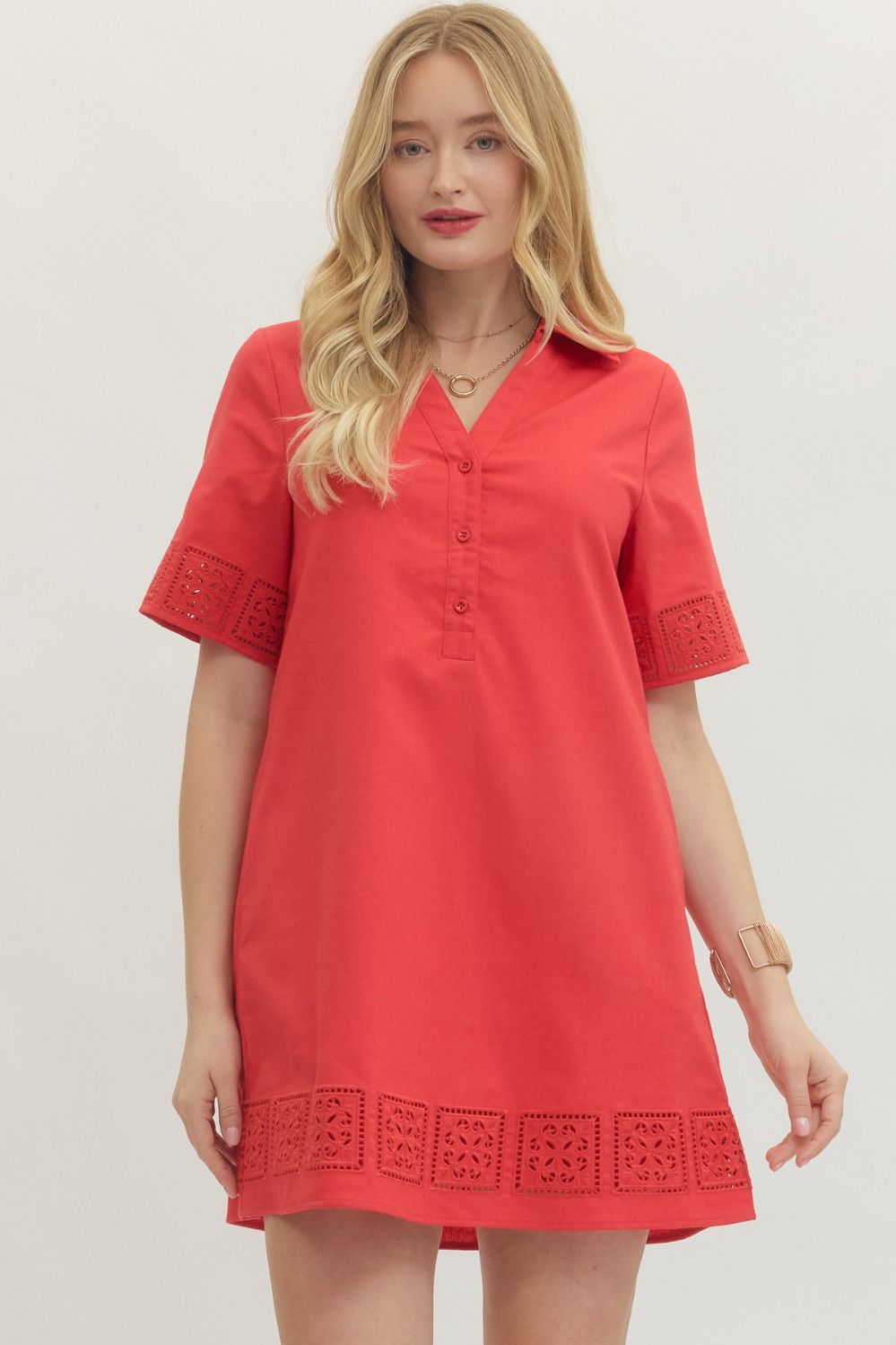 Just Right Dress Red
