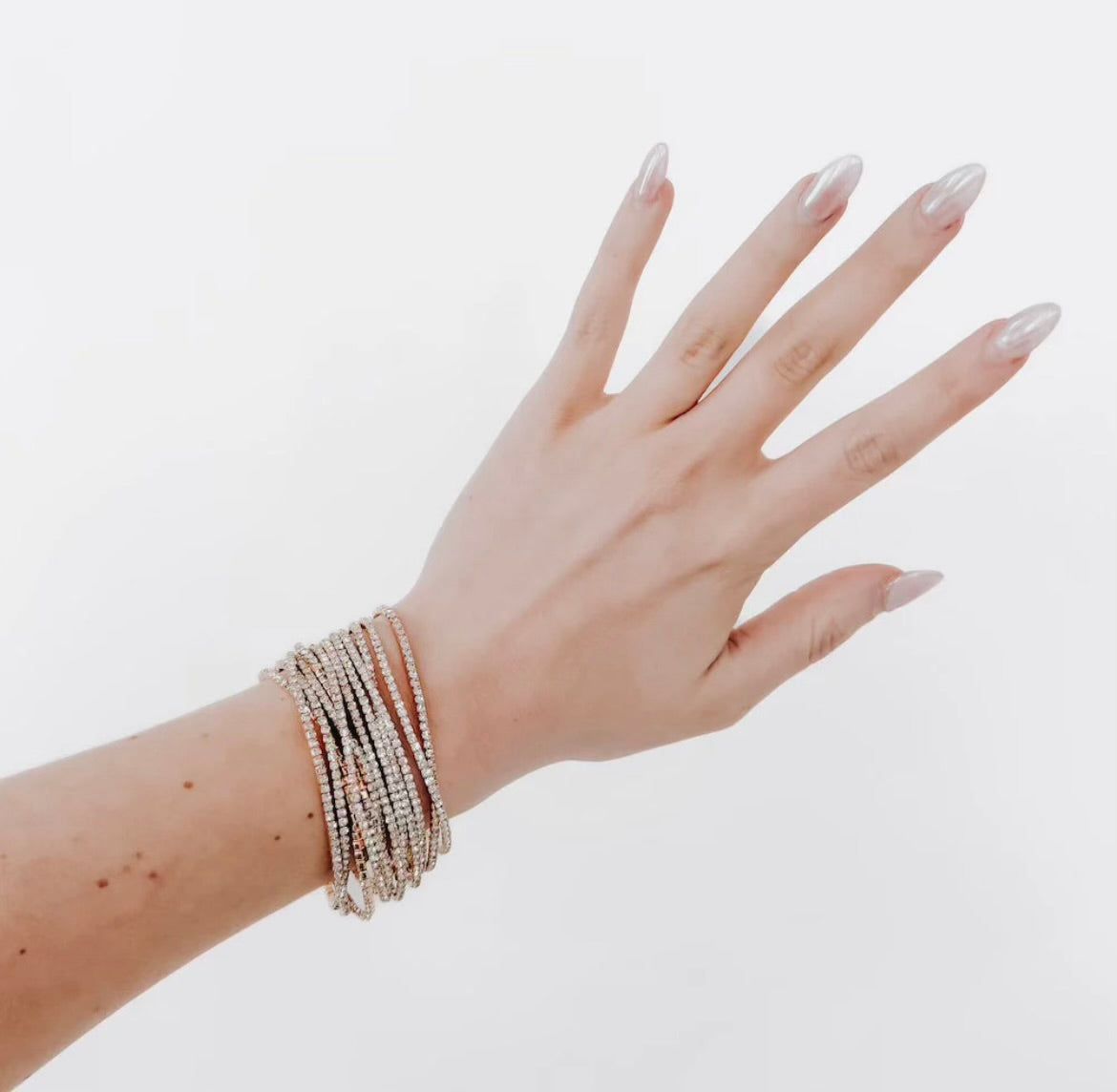 Pretty Simple Stretch Rhinestone Bracelets Crystal